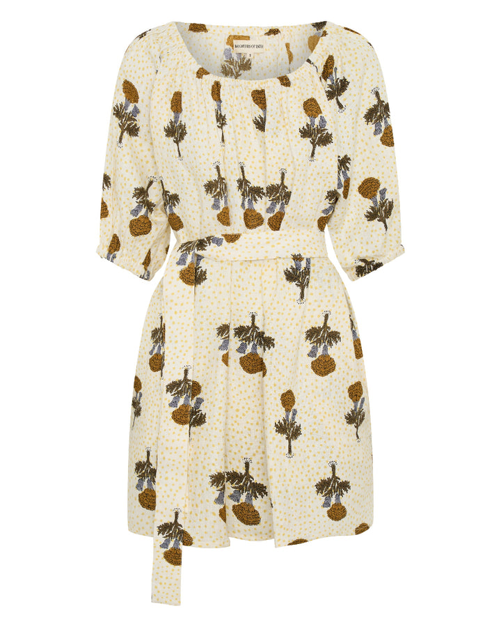 Dahlia Mini Dress ~ Marigold