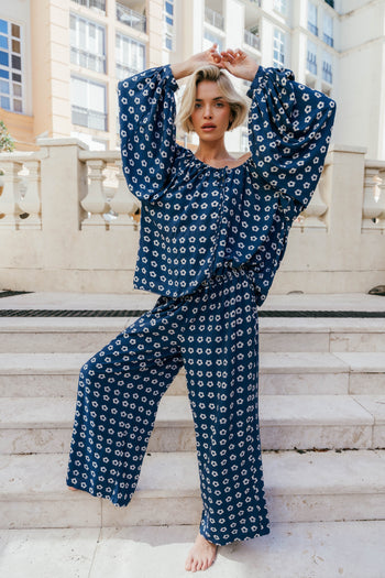 Zahra Pants ~ Indigo