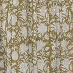 Upcycled Scrunchie ~ Olive