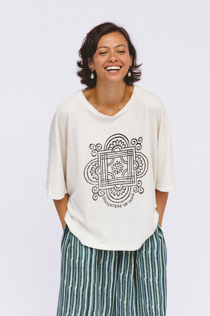 Shanti Tee ~ White