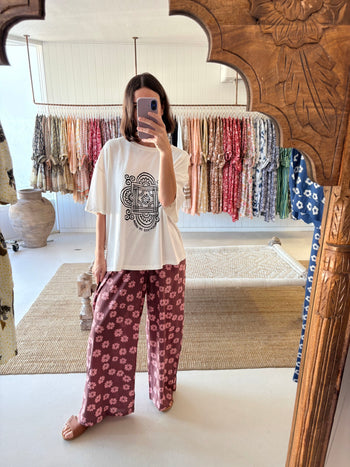 Nila Pants ~ Pink Cosmos