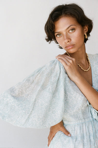 Jasmine Maxi Dress - Sea Mist