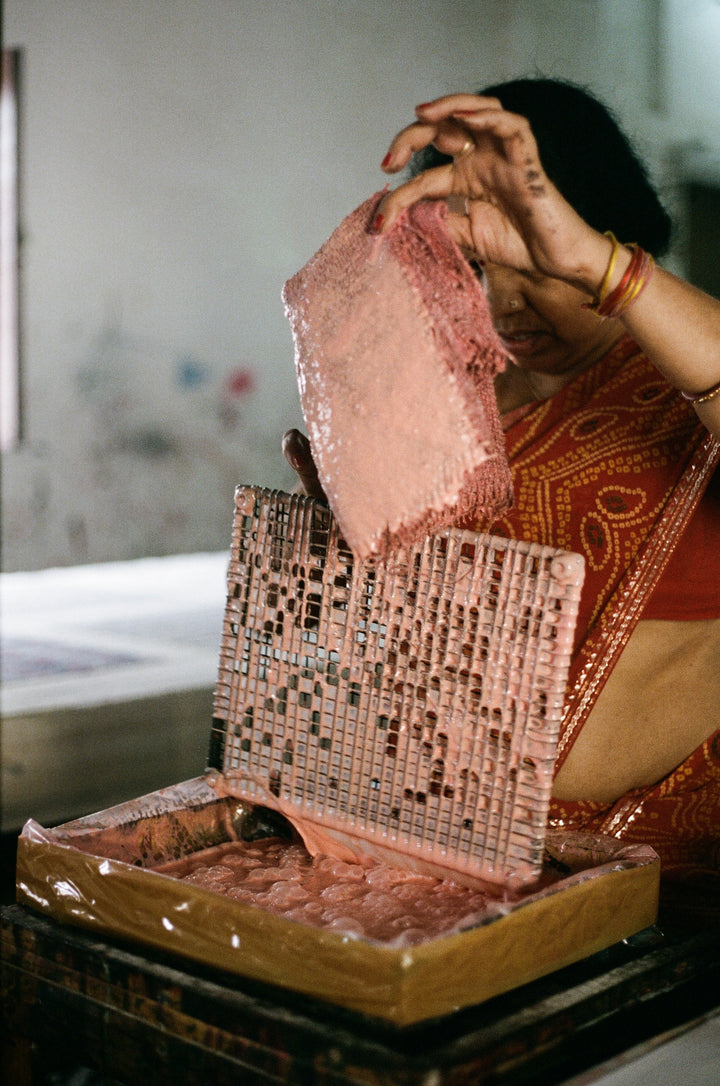 Kyra Maxi Dress ~ Apricot Blush