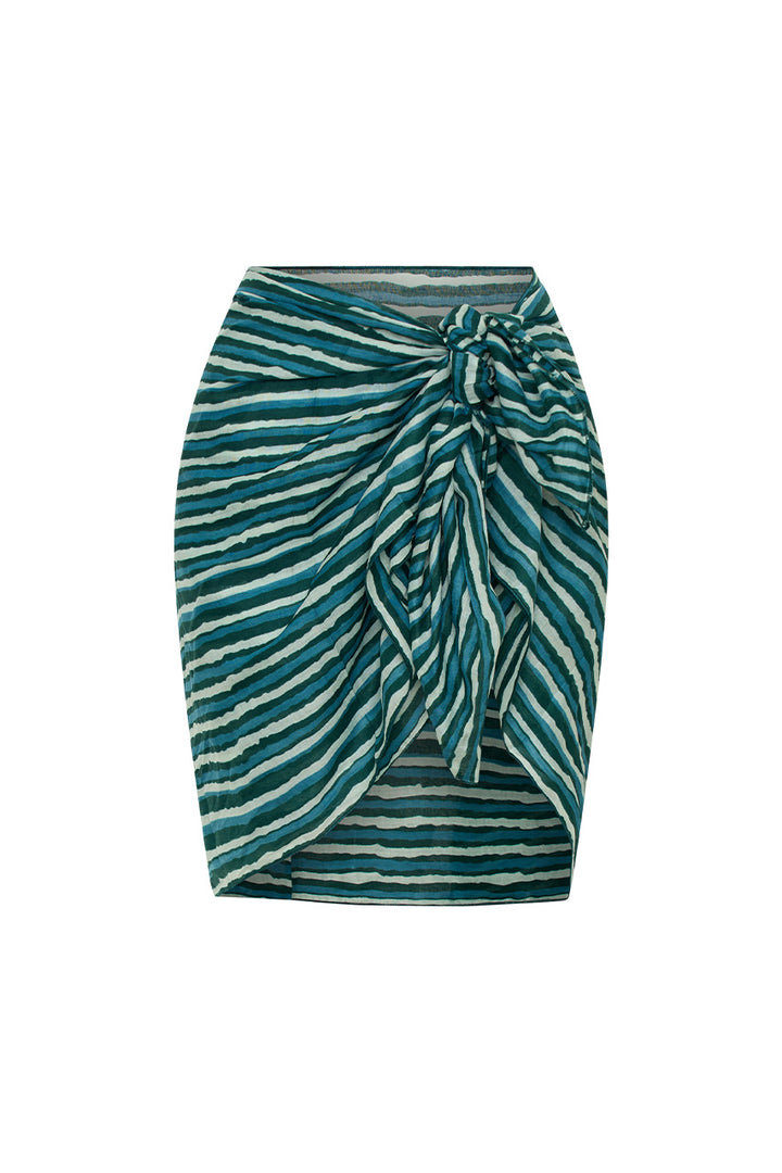 Ria Sarong ~ Cyan Candy