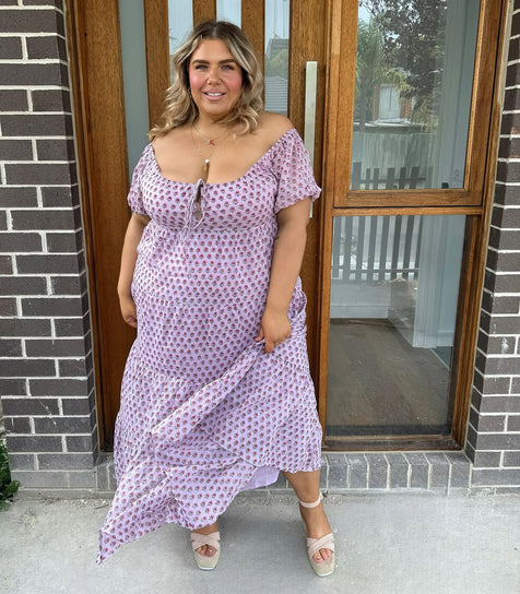 Sita Maxi Dress ~ Violet