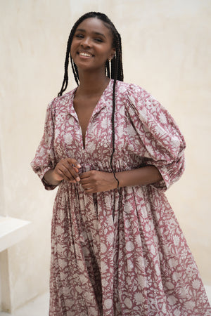 Kyra Midi Dress ~ Musk